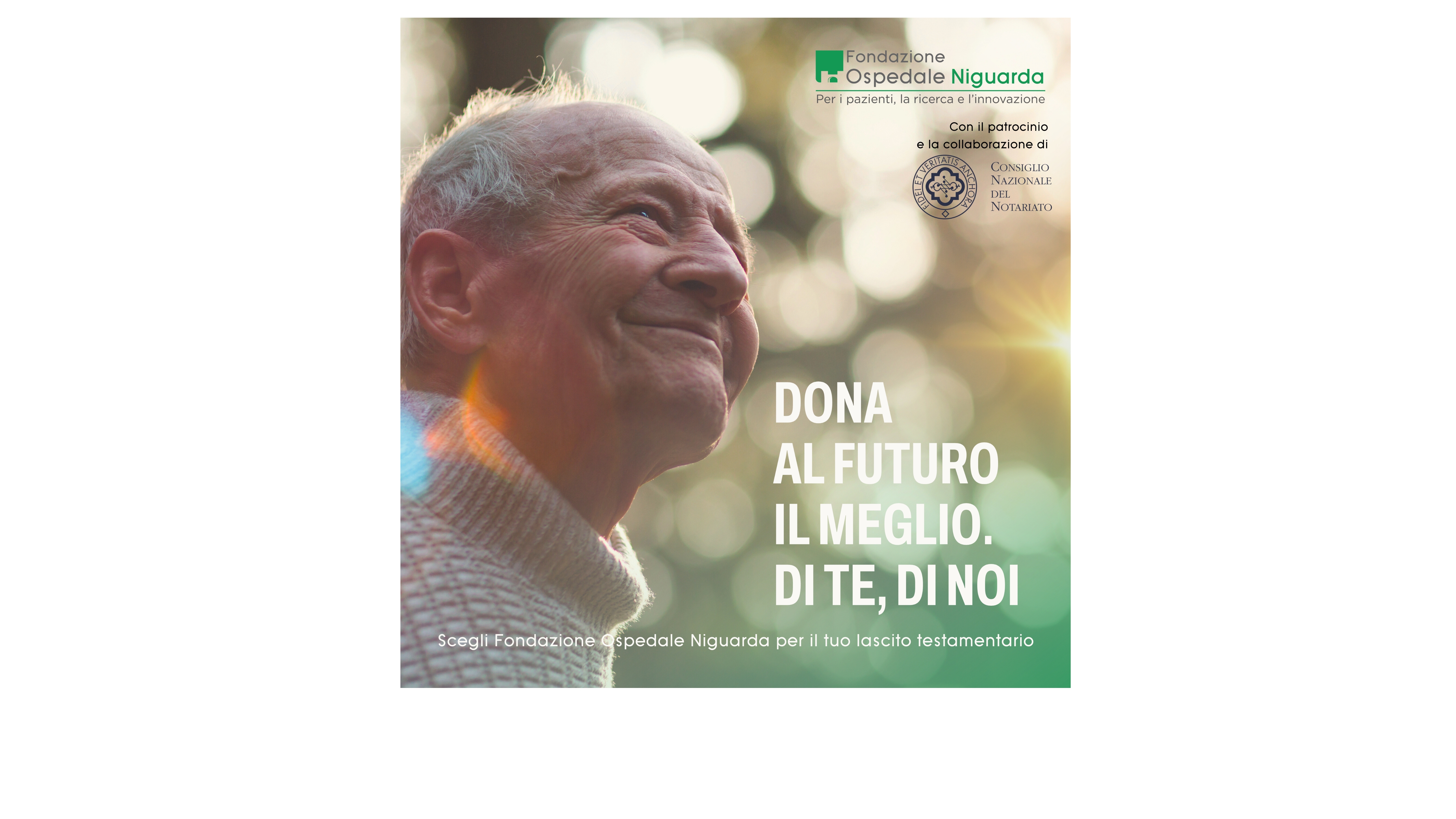 campagna lasciti Fondazione Ospedale Niguarda