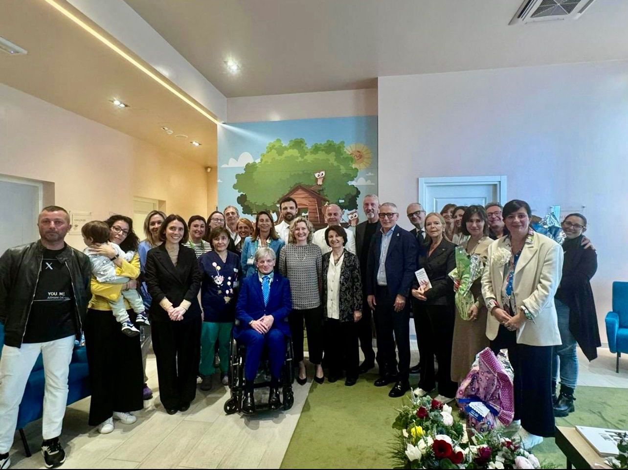 Ministra Eugenia Maria Roccella in visita all’Ospedale Niguarda. 